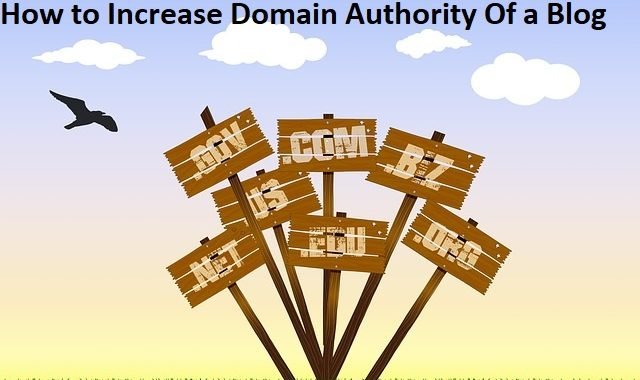 How to Increase the Domain Authority of a Blog