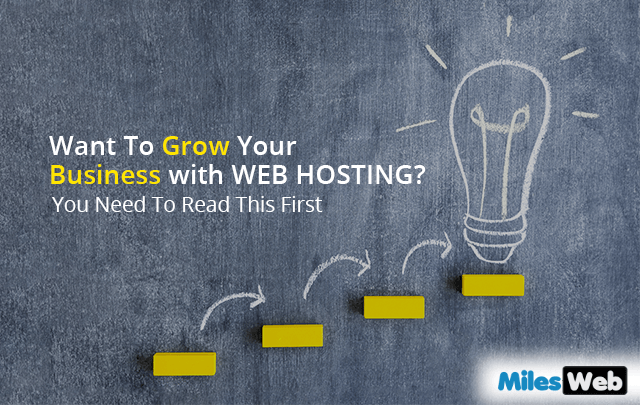 Want To Grow Your business with WEB HOSTING