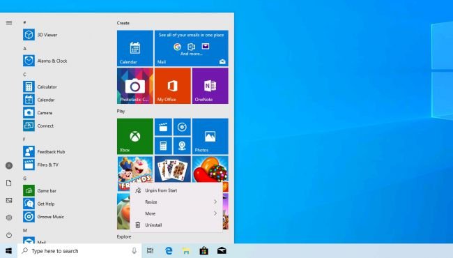 windows 10 new light start up theme