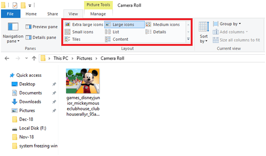sort files